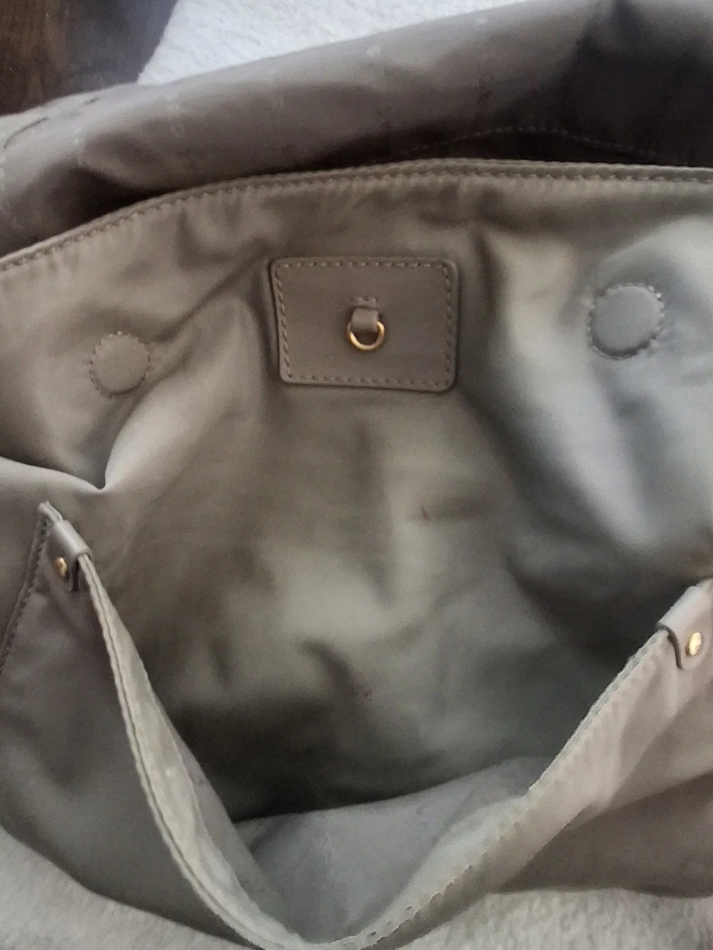 Marc by Marc Jacobs Taupe Nylon Crossbody Bag
